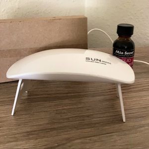 UV Sunlight + Mia Secret Monomer+ Nail files